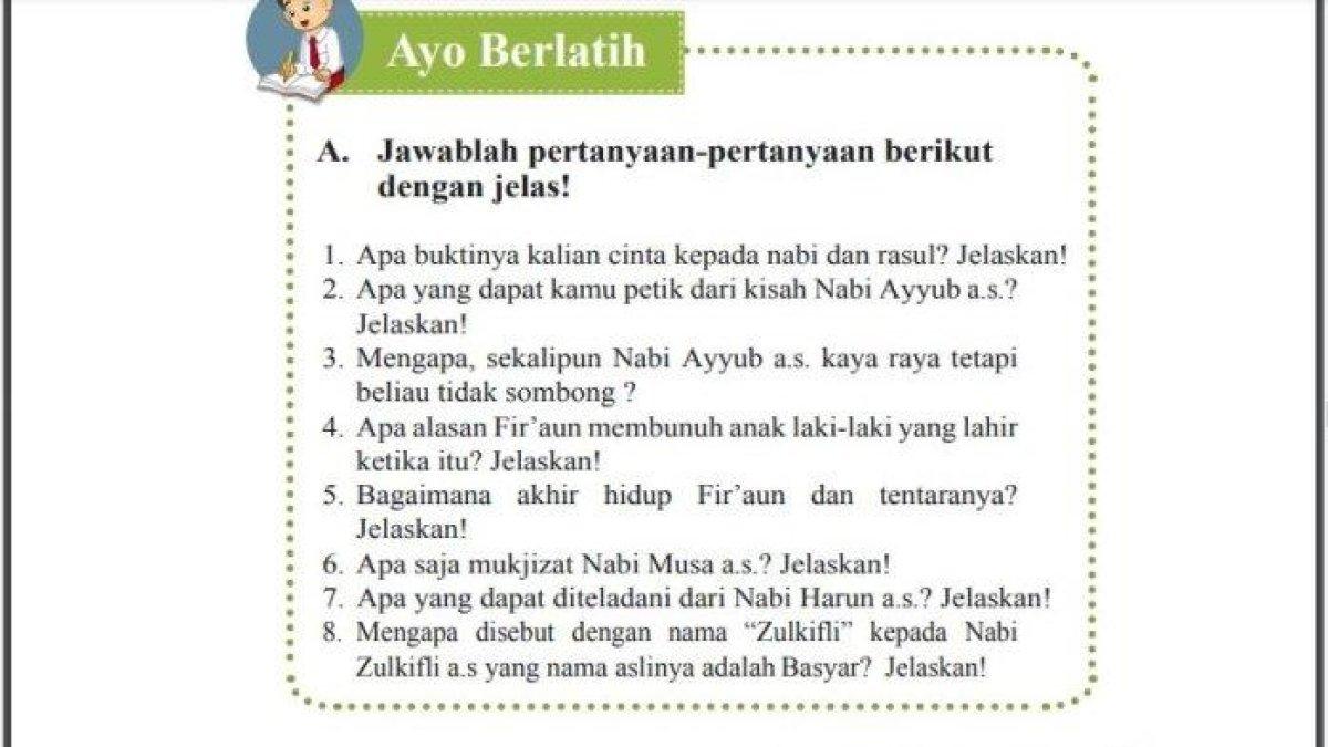 Kunci jawaban Pendidikan Agama Islam (PAI) kelas 4 SD halaman 57