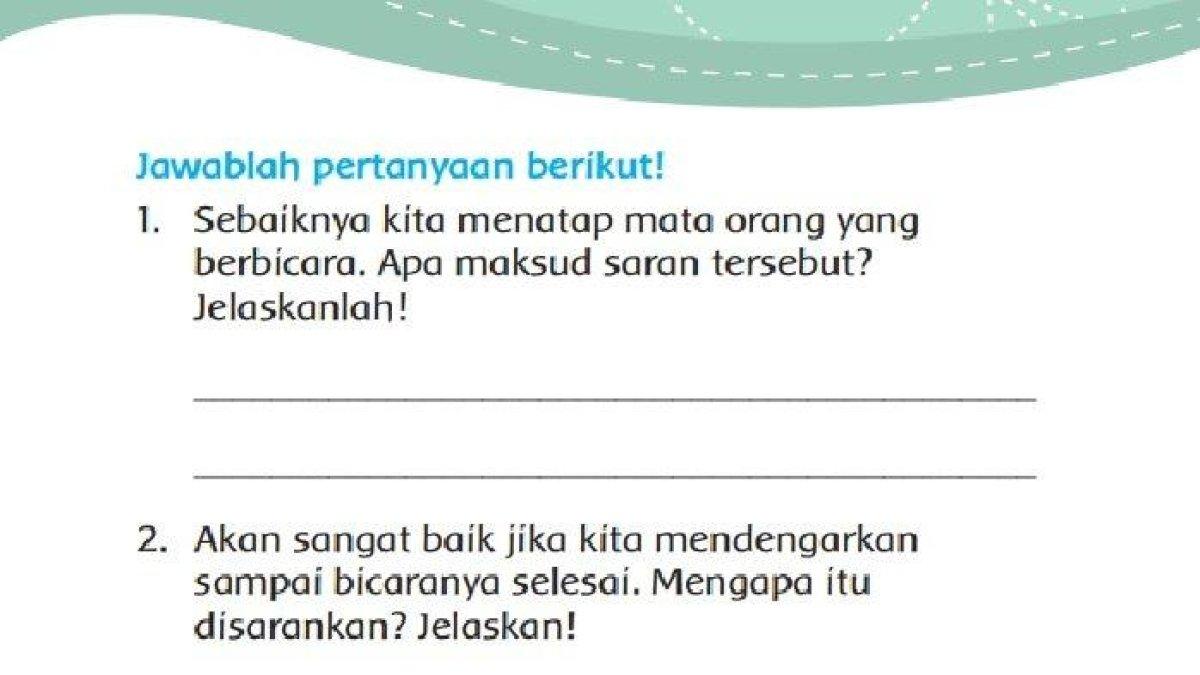 Kunci jawaban Tema 4 Kelas 3 halaman 89. j
