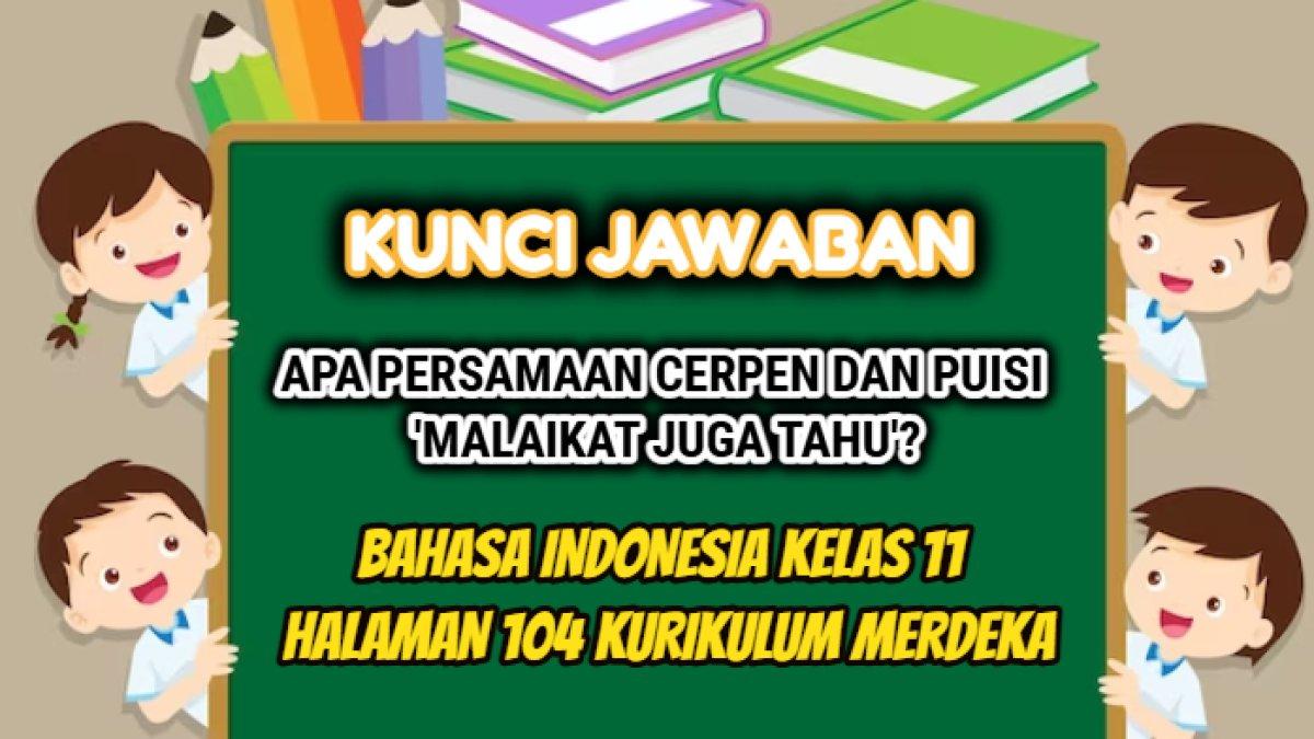 Kunci jawaban dari soal 'Apa persamaan cerpen dan puisi