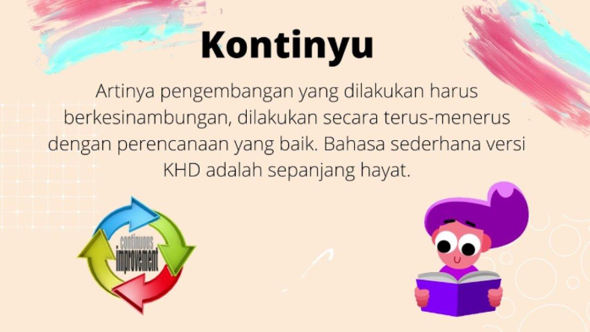 Kunci jawaban dari soal 'Jelaskan proses pembelajaran seperti apa yang ingin Anda perbaiki dengan asas Trikon!'