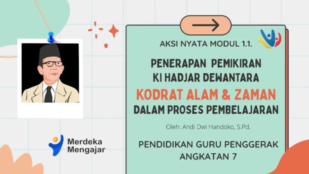 Kunci jawaban dari soal 'Mengapa pendidikan anak perlu mempertimbangkan kodrat alam dan kodrat zaman?'