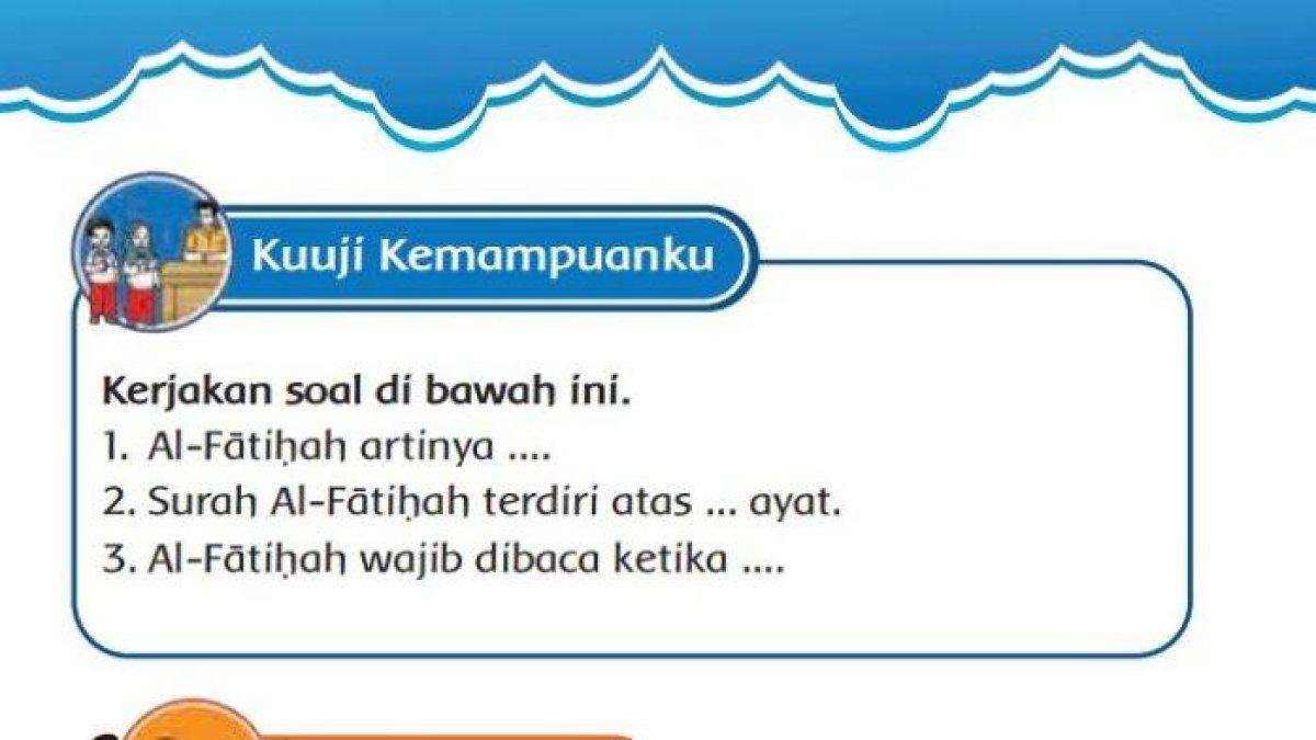 Kunci jawaban mata pelajaran Pendidikan Agama Islam (PAI) dan