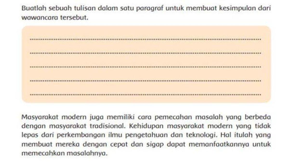 Kunci jawaban mata pelajaran Tema 9 kelas 6 halaman 30 Kurikulum 2013