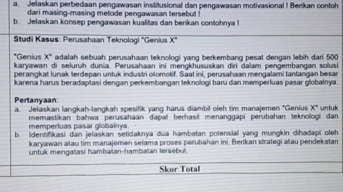 Kunci jawaban terbaik dari soal 'Apa perbedaan pengawasan institusional dan pengawasan motivasional?'