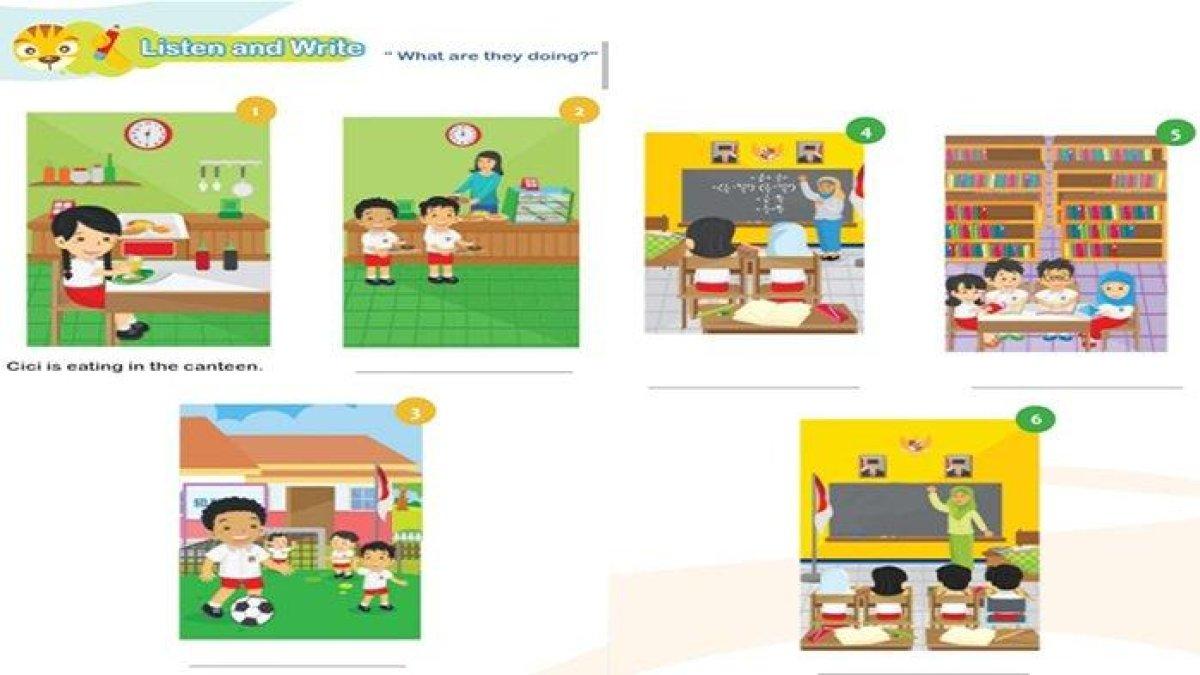 Kunci jawaban soal bahasa Inggris Kelas 4 SD mat