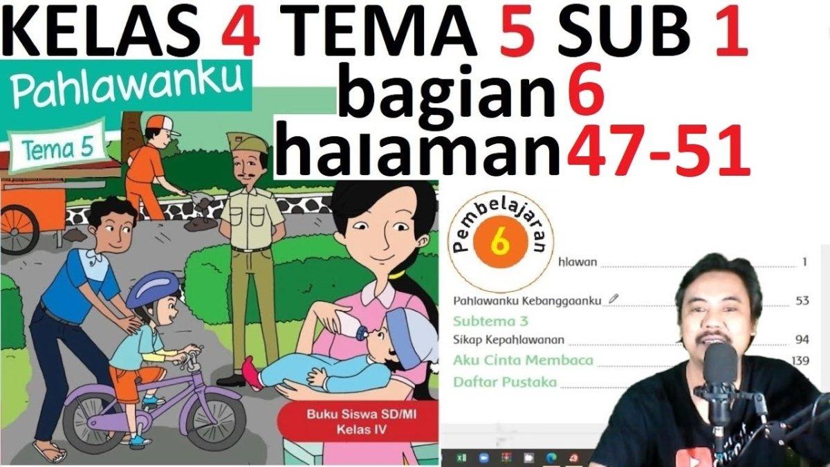 Kunci Jawaban Tema 5 Buku Tematik Kelas 4 SD Halaman 47-51: Siapakah