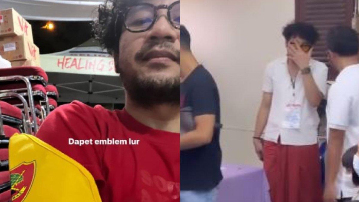 Kunto Aji minta tugas yang mudah karena ia belum pernah menjadi anggota KPPS.