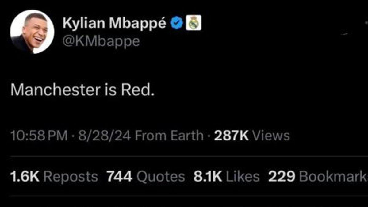 Kylian Mbappe puji Manchester United