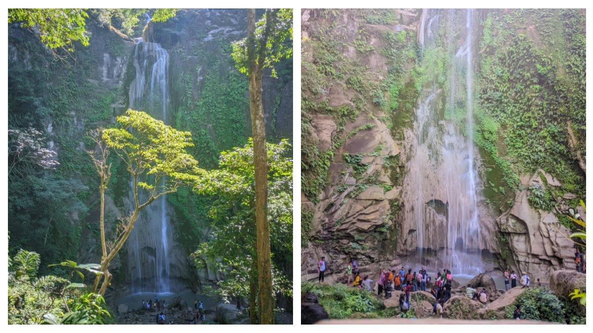 Keindahan air terjun laiwi