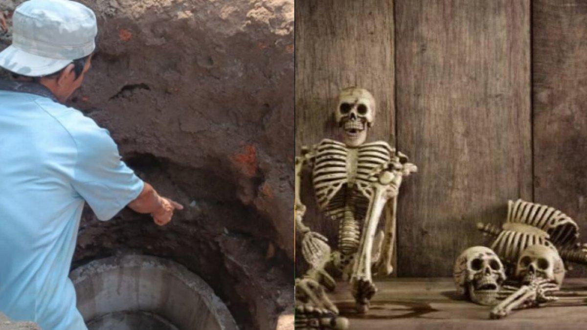 ILUSTRASI Lagi menggali lubang untuk septic tank, warga di Bantul menemukan kerangka manusia misterius, siapa pemiliknya?