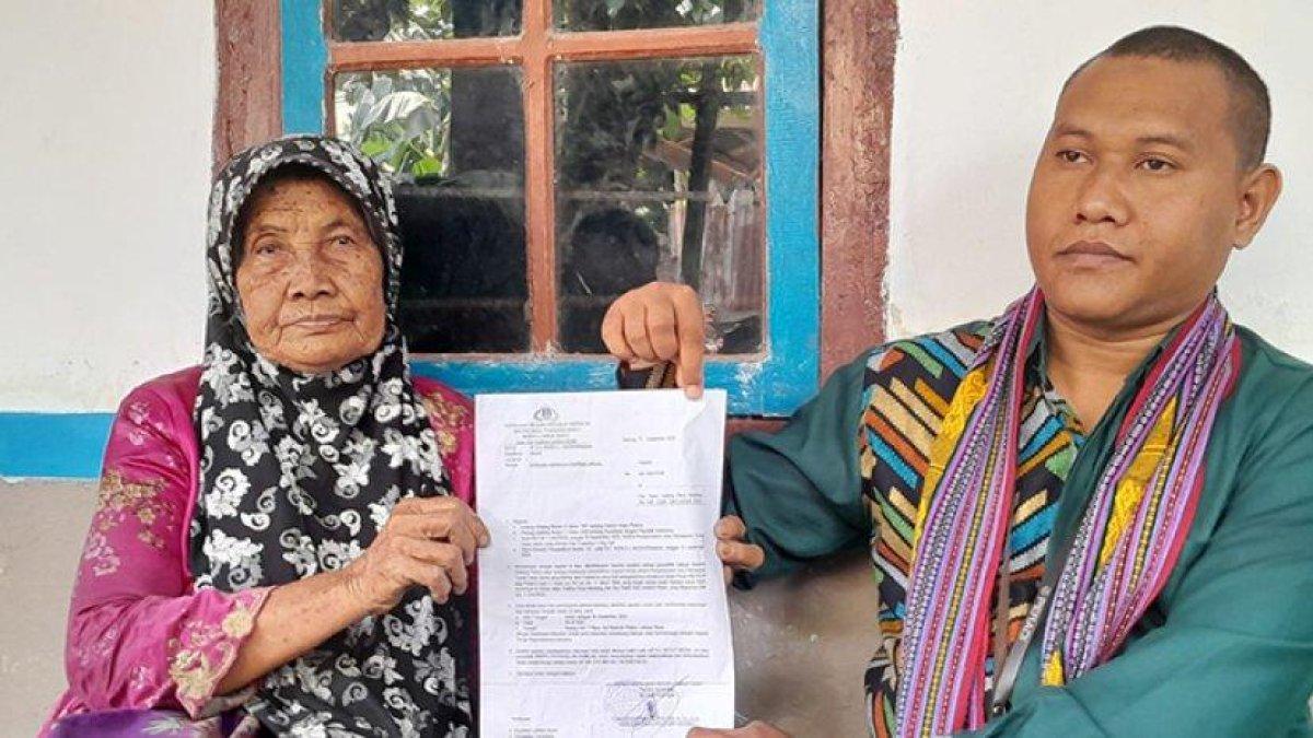 Lansia di Lombok dilaporkan anaknya ke polisi gegara perkara tanah.