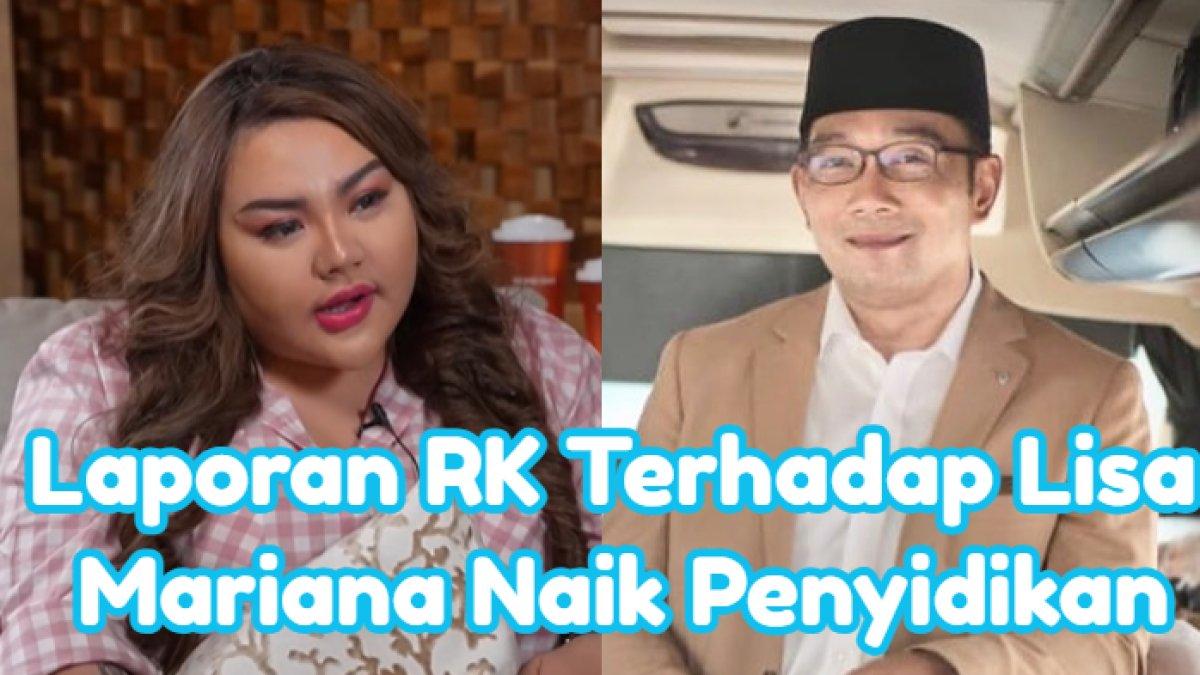 LAPORAN RIDWAN KAMIL - Potret Lisa Mariana dan Ridwan Kamil diambil dari Instagram pada Selasa (6/5/2025). Laporan Ridwan Kamil terhadap Lisa Mariana naik ke tahap penyidikan.