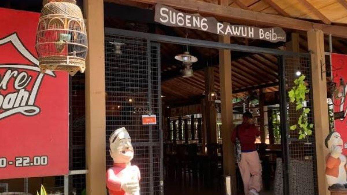 TEMPAT BUBER KLATEN - Latare Simbah, warung makan yang cocok untuk buber di dekat GOR Gelarsena Klaten.