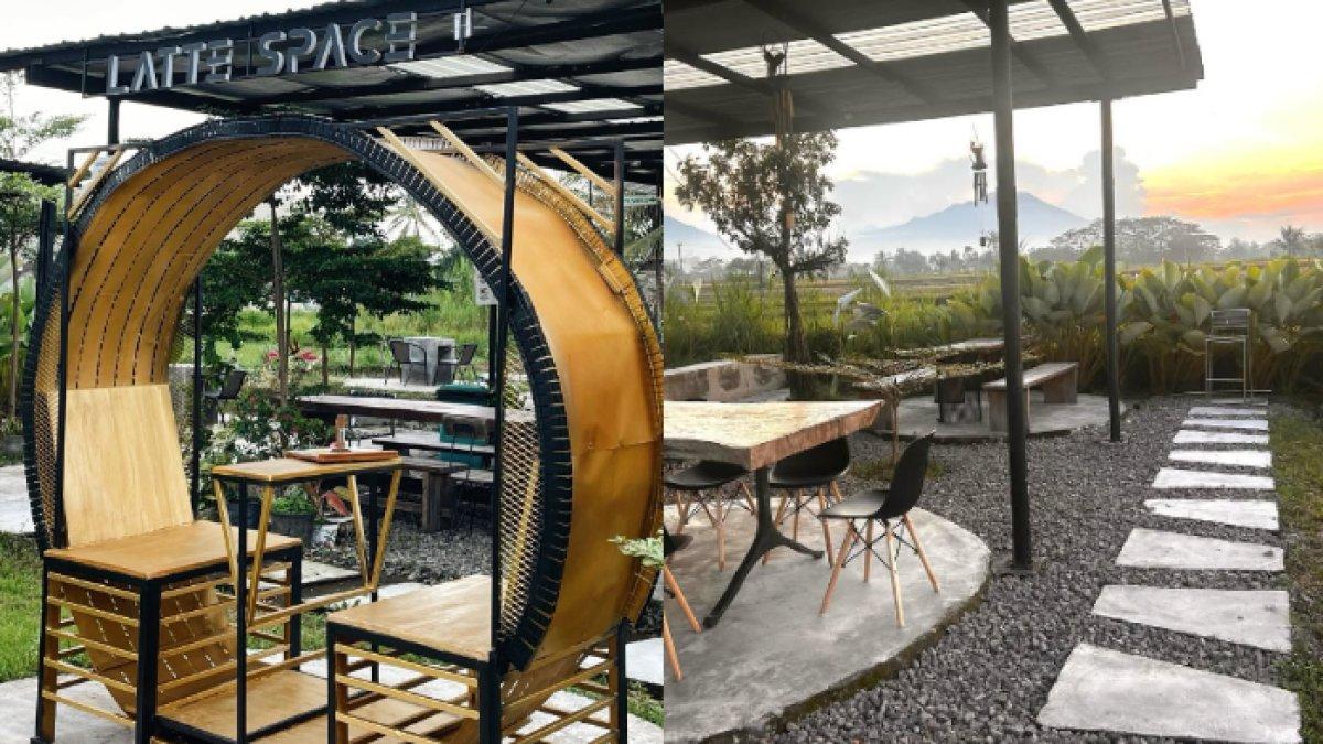 KULINER MENARIK - Potret Latte Space diambil dari Instagram pada Jumat (27/6/2025). Lokasinya berada di Jalan Tentara Pelajar, Area Sawah/Kebun, Metuk, Kecamatan Mojosongo, Kabupaten Boyolali.
