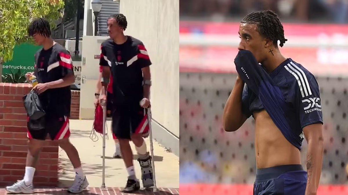 Leny Yoro malah cedera