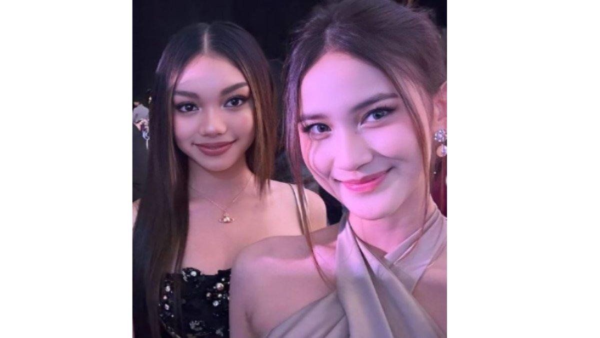 Leya (kanan) dinilai mirip dengan Mahalini