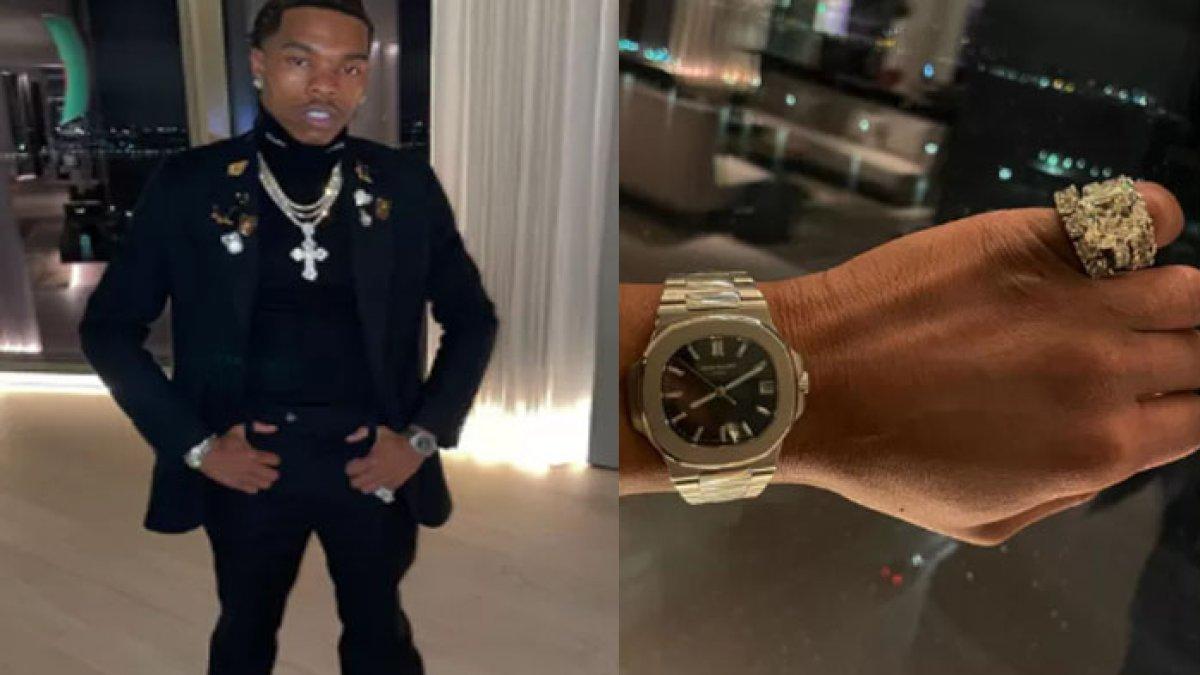 Lil Baby kepergok pakai barang palsu