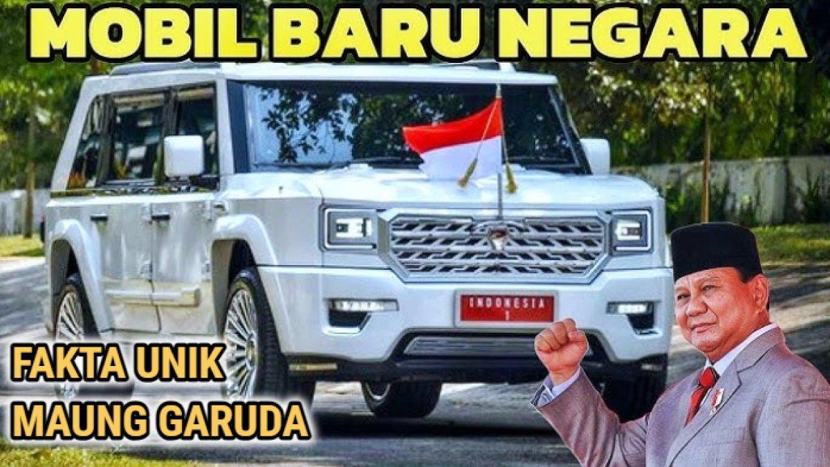 Lima fakta unik mobil 'Maung Garuda' yang ditumpangi Presiden Prabowo usai pelantikan