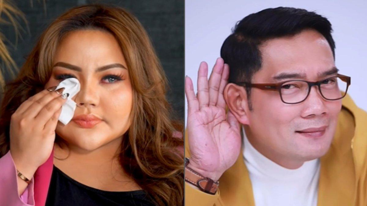 LISA MENUNGGU DIPANGGIL - Potret Lisa Mariana dan Ridwan Kail diambil dari YouTube dan Instagram pada Rabu (30/4/2025) dan Sabtu (26/4/2025). Lisa Mariana menunggu dipanggil Bareskrim terkait laporan Ridwan Kamil.