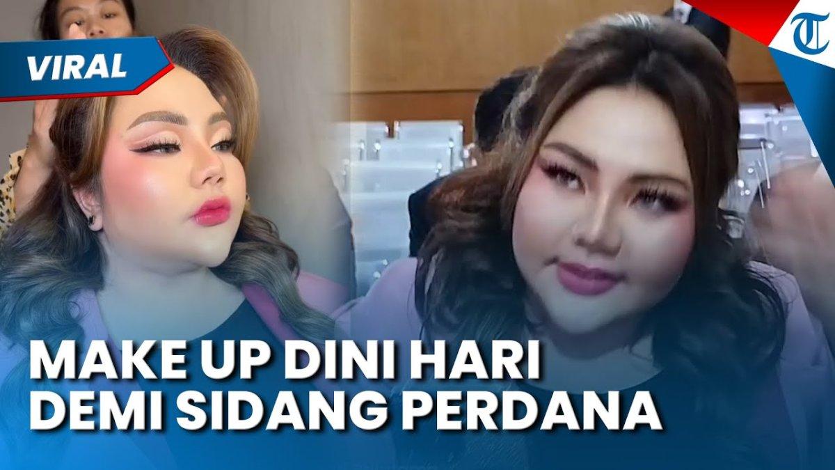 KASUS RIDWAN KAMIL - Capture YouTube Tribun Bogor menampilkan penampilan cetar Lisa Mariana. Lisa Mariana sewa MUA demi hadiri sidang perdana