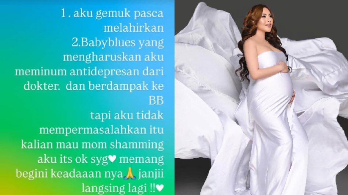LISA TERIMA BODY SHAMING - Potret Lisa Mariana diambil dari Instagram pada Selasa (8/4/2025). Lisa Mariana tak masalah menerima body shaming.