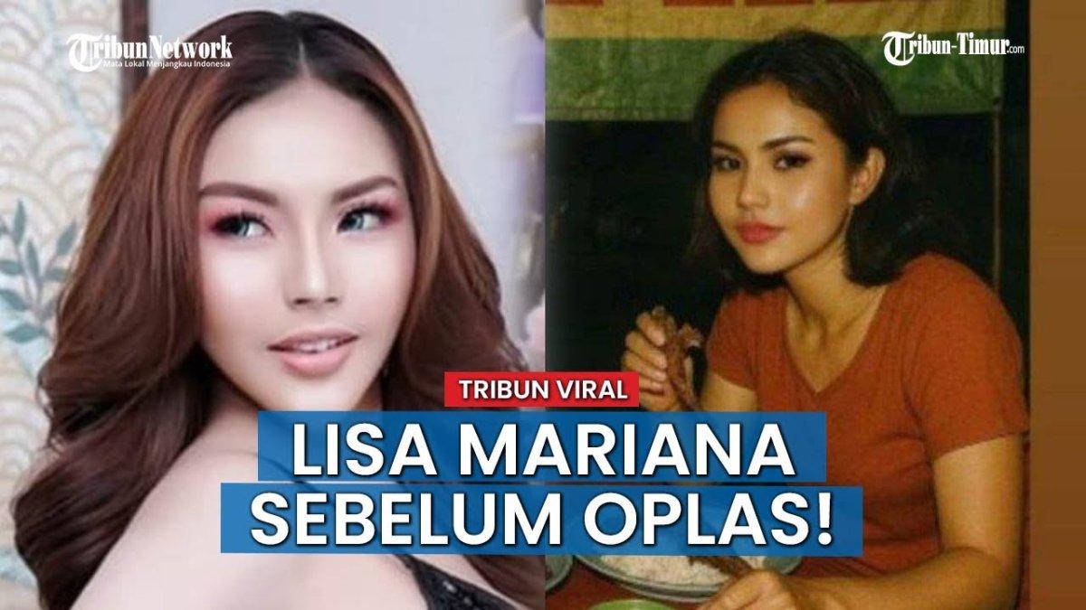 PENAMPILAN LISA MARIANA - Capture YouTube Tribun Timur menampilkan penampilan Lisa Mariana sebelum oplas. Lisa Mariana ternyata pernah oplas gegara merasa hidungnya pesek