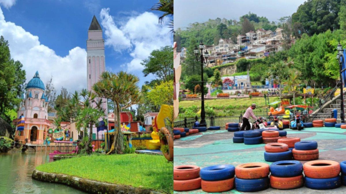 WISATA SERU - Potret Little Venice diambil dari Instagram pada Senin (5/5/2025). Little Venice terletak di Cipanas, Cianjur, Jawa Barat.