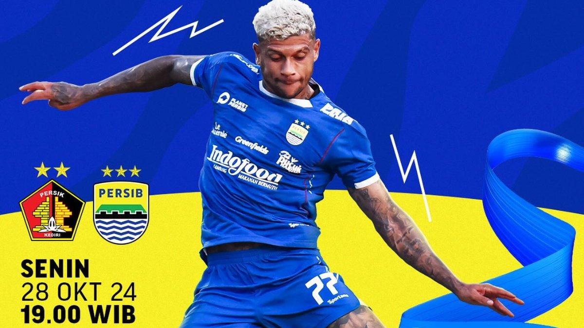 Live Streaming Persik Kendiri vs Persib Bandung Liga 1 2024.