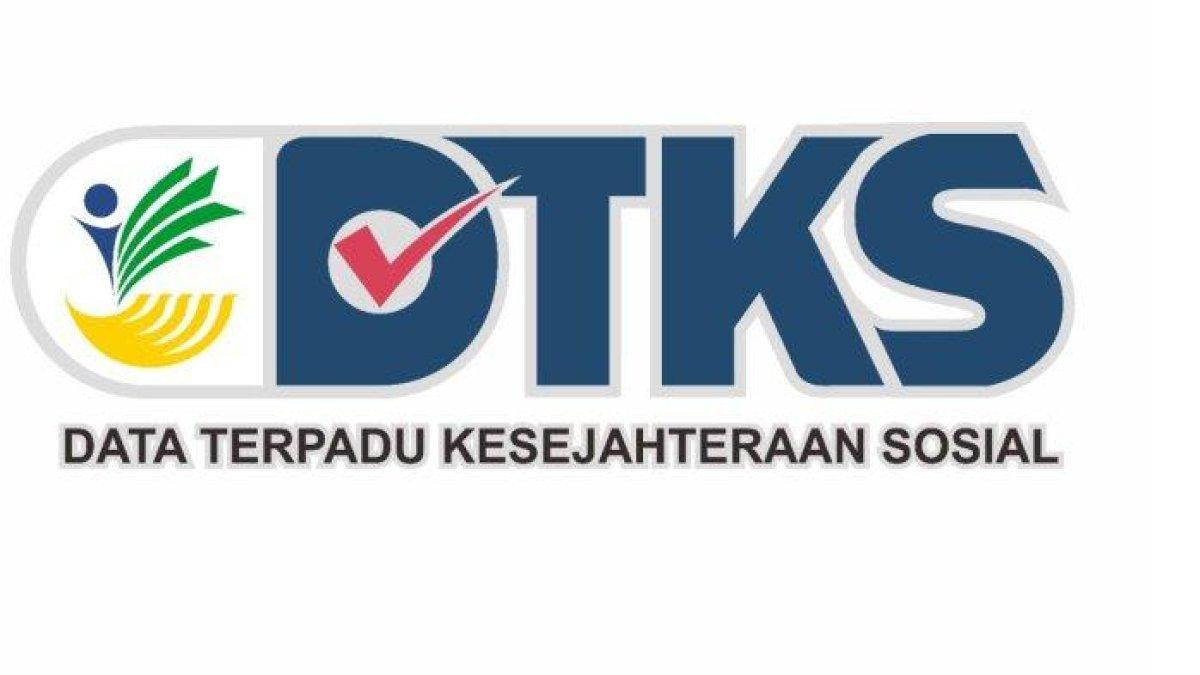 LOGO DTKS - Logo Data Terpadu Kesejahteraan Sosial atau DTKS yang diambil di situs Kemensos, Selasa (4/2/2025). Inilah cara cek apakah nama Anda terdaftar di DTKS atau tidak untuk mendapatkan bansos PKH, BPNT, PIP, hingga KIP Kuliah 2025.