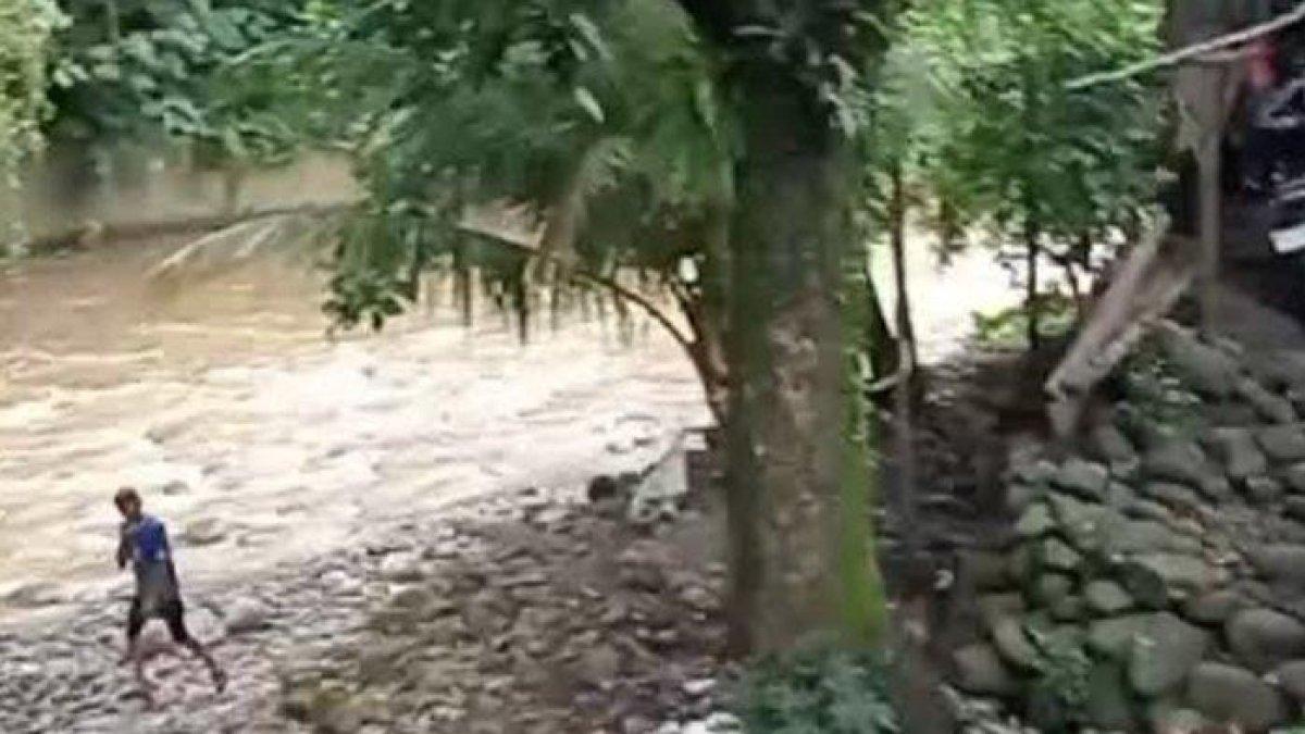 Lokasi bocah berusia 2 tahun hanyut di Sungai Ciliwung, Kelurahan Tanah Sareal, Kecamatan Tanah Sareal, Kota Bogor