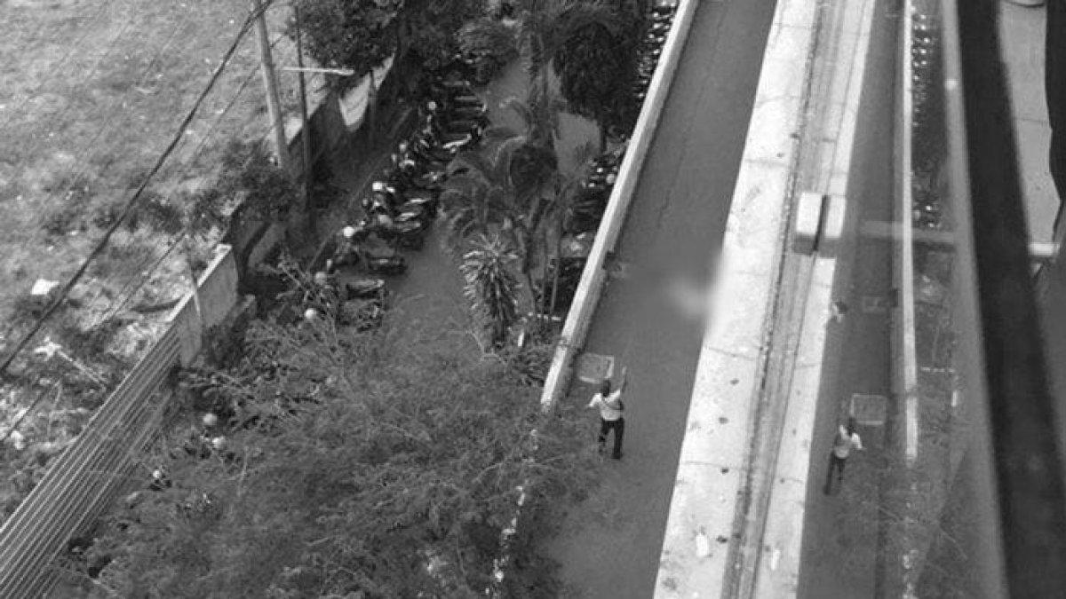 Lokasi mahasiswi tewas jatuh dari lantai empat mall di Semarang,