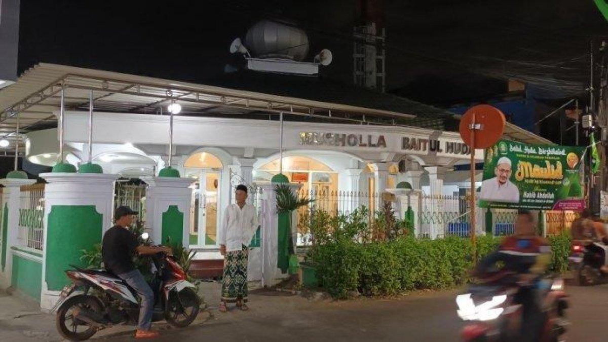 Lokasi masjid yang menjadi TKP penusukan terhadap imam masjid