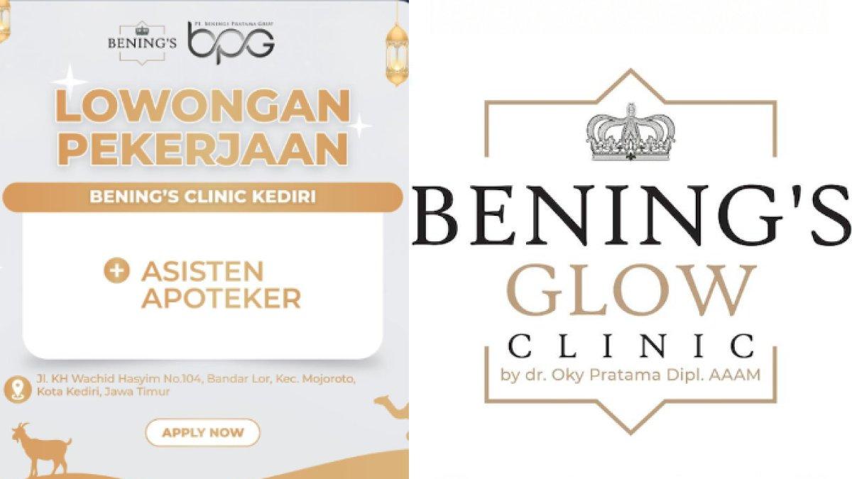 Lowongan Kerja Bening's Clinic 2024