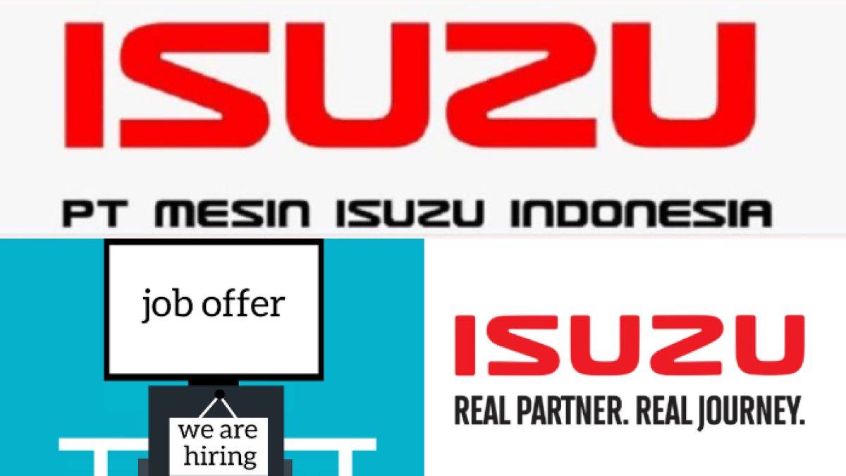 Lowongan Kerja Isuzu Mesin Indonesia 2024