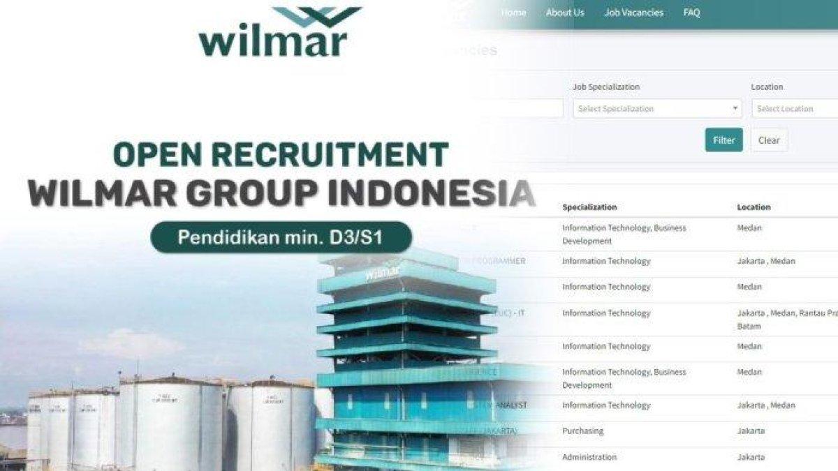 Lowongan Kerja Wilmar Group 2024