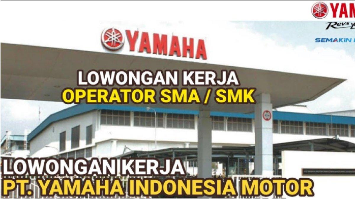 Lowongan Kerja Yamaha 2024