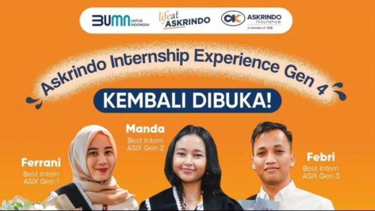 Lowongan kerja BUMN Askrindo Oktober 2024.