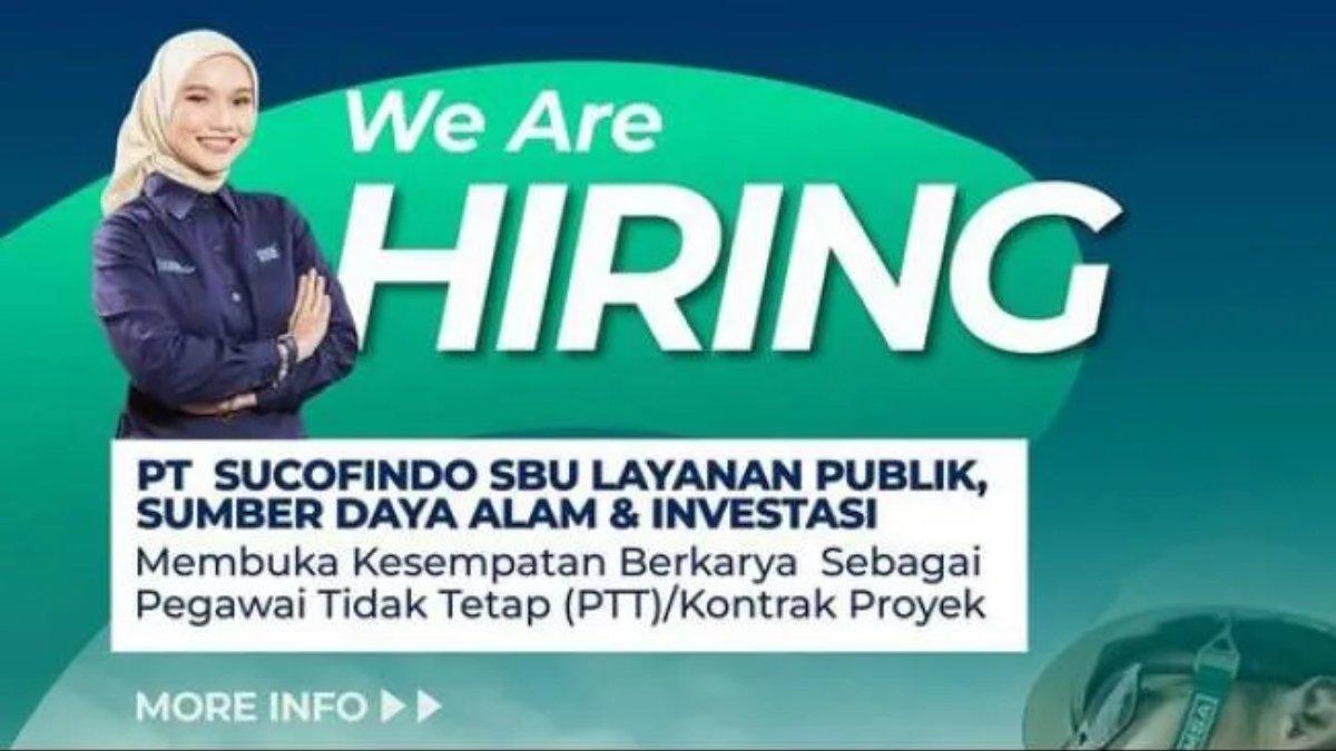 Lowongan kerja di Sucofindo.