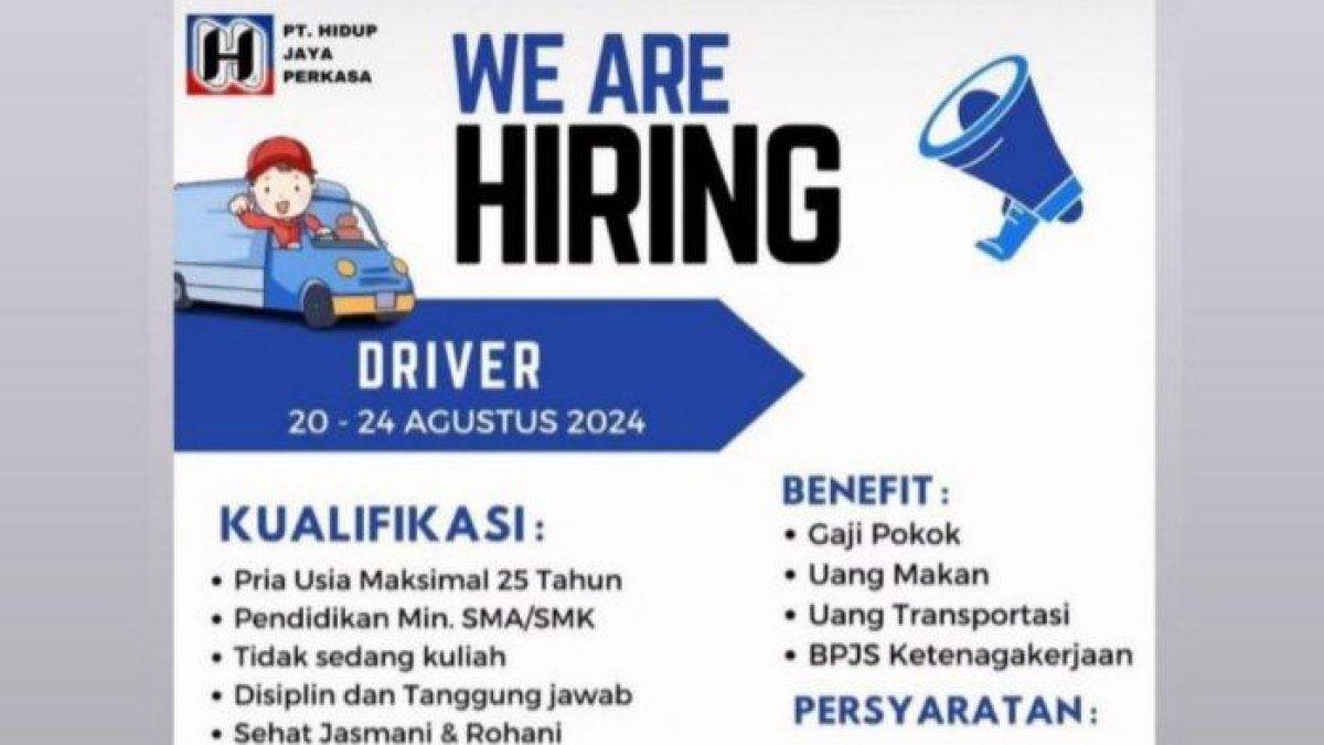 Lowongan kerja terbaru di Kota Kendari.
