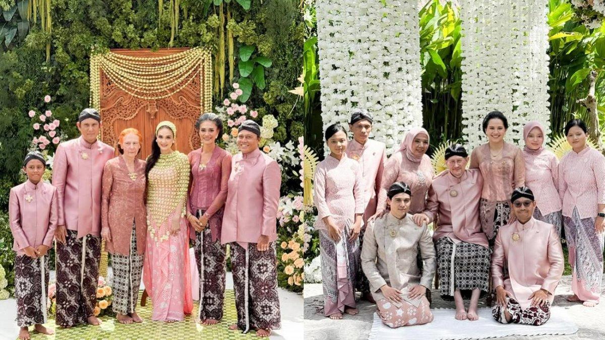 PERNIKAHAN LUNA MAYA - Potret rangkaian prosesi pernikahan Luna Maya dan Maxime Bouttier diunggah Instagram @mrsayudewi pada Selasa (6/5/2025). Luna Maya dan Maxime memilih adat Jawa untuk pernikahan mereka