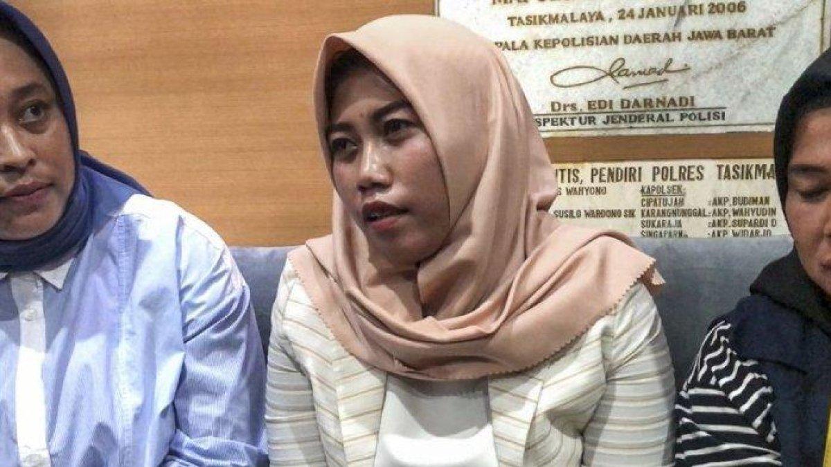Lusy, TKW asal Tasikmalaya, Jawa Barat akhirnya bisa bertemu dengan anaknya, tangis tak terbendung, setahun disekap di Malaysia