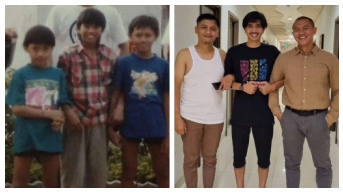 MASA KECIL DUTA - Intip potret masa kecil Duta Sheila on 7, penampilannya nyaris tak dikenali, tak ada yang menyangka kini jadi om-om berkharisma.