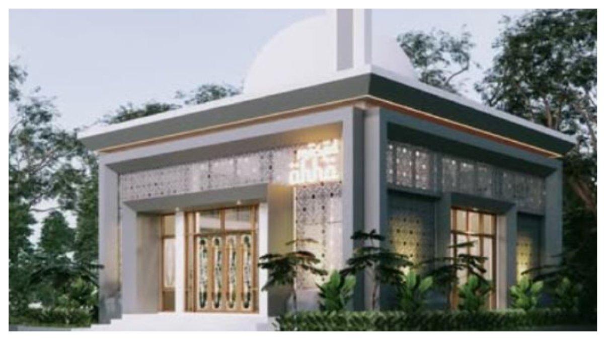 MASJID ATTA HALILINTAR - Masjid AHHA merupakan masjid keempat yang dibangun oleh Atta Halilintar.