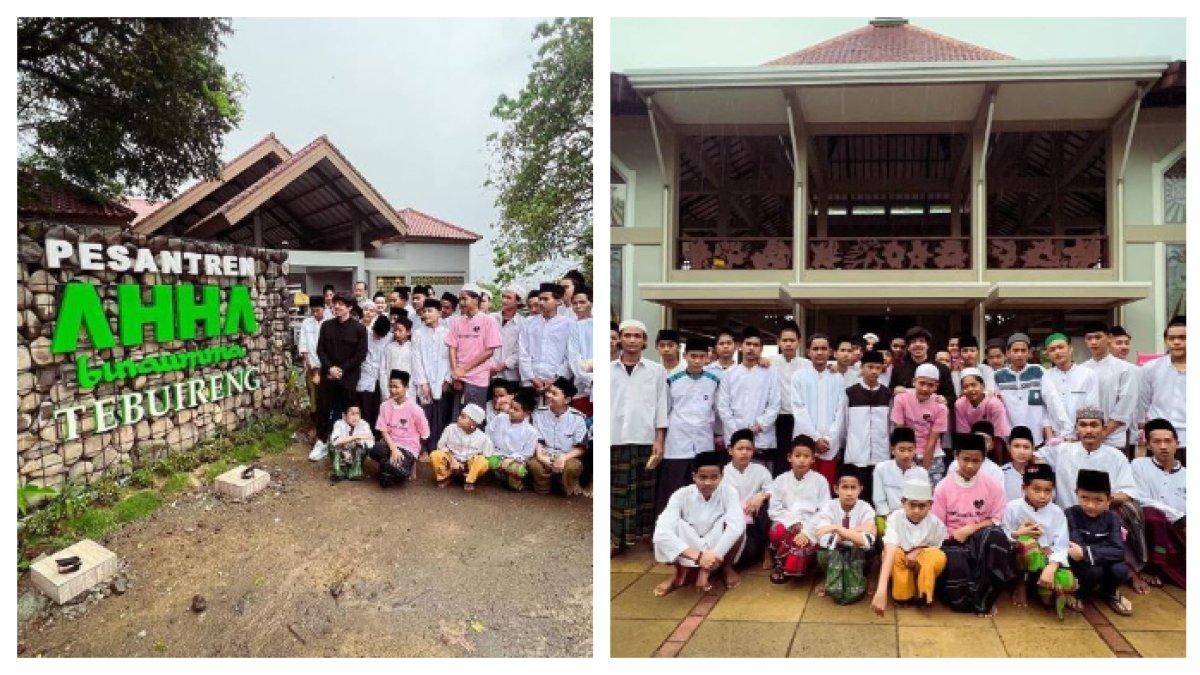 MASJID ATTA HALILINTAR - Masjid Pesantren AHHA Binaumma Tebuireng merupakan masjid kedua yang dibangun Atta Halilintar.