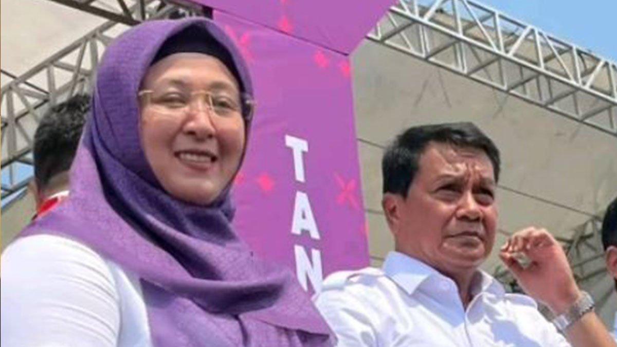 SOSOK INTAN - Maesyal Rasyid dan Intan Nurul Hikmah di Pilkada Kabupaten Tangerang diunduh dari Instagram (22/5/2025).