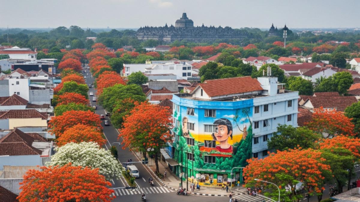 Ungguli Salatiga tapi disalip Solo dan Semarang, inilah peringkat 3 kota termaju di Provinsi Jawa Tengah versi IDSD 2024. Dijuluki Kota Sejuta Bunga yakni Magelang (Ilustrasi)