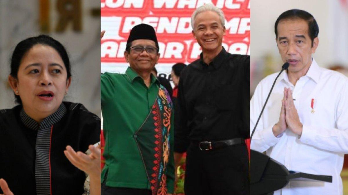 Mahfud MD diumumkan Megawati jadi Cawapres Ganjar Pranowo, Jokowi absen ke mana? Puan bantah tudingan perpecahan