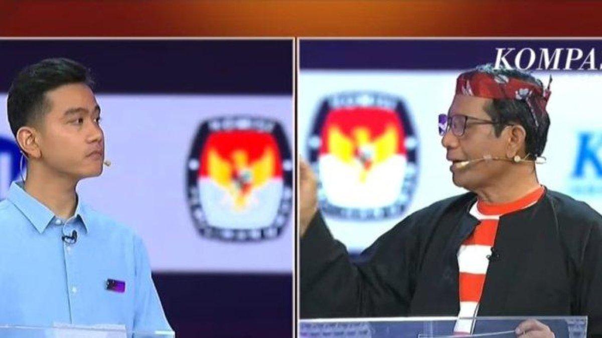 Calon wakil presiden nomor urut 3, Mahfud MD, memberi peringatan kepada calon wakil presiden nomor urut 2, Gibran Rakabuming Raka terkait salah satu visi misi pasangan calon nomor urut 2, yaitu meningkatkan rasio pajak hingga 23 persen.