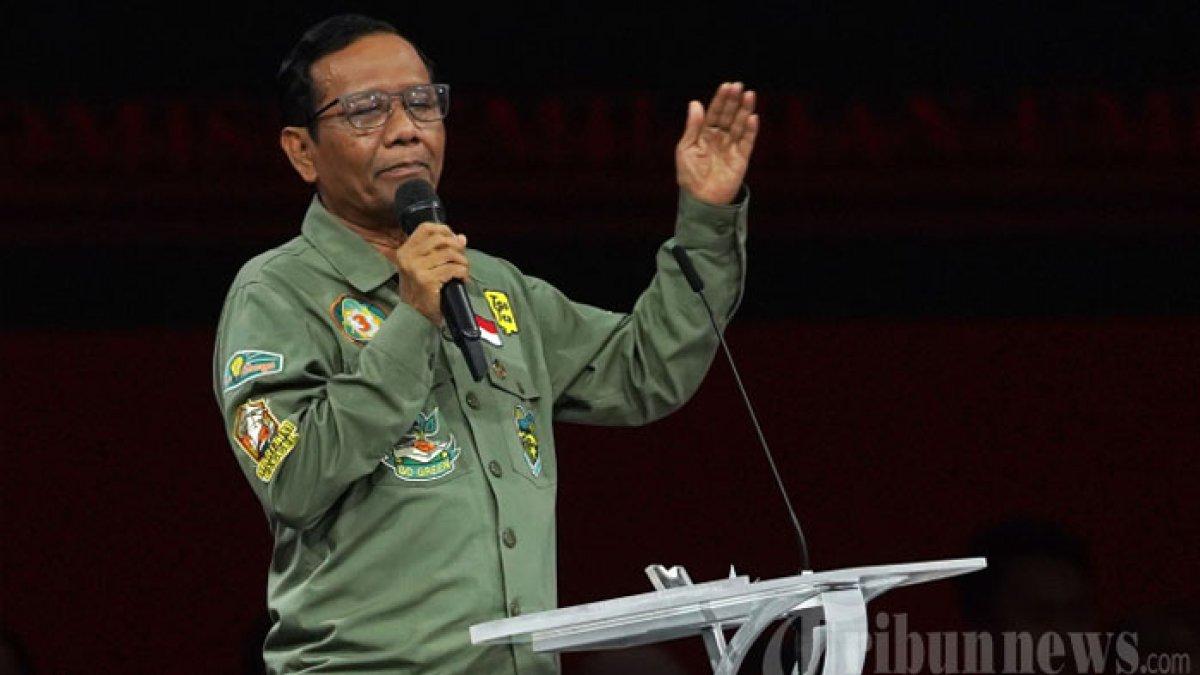 Mahfud MD saat debat cawapres