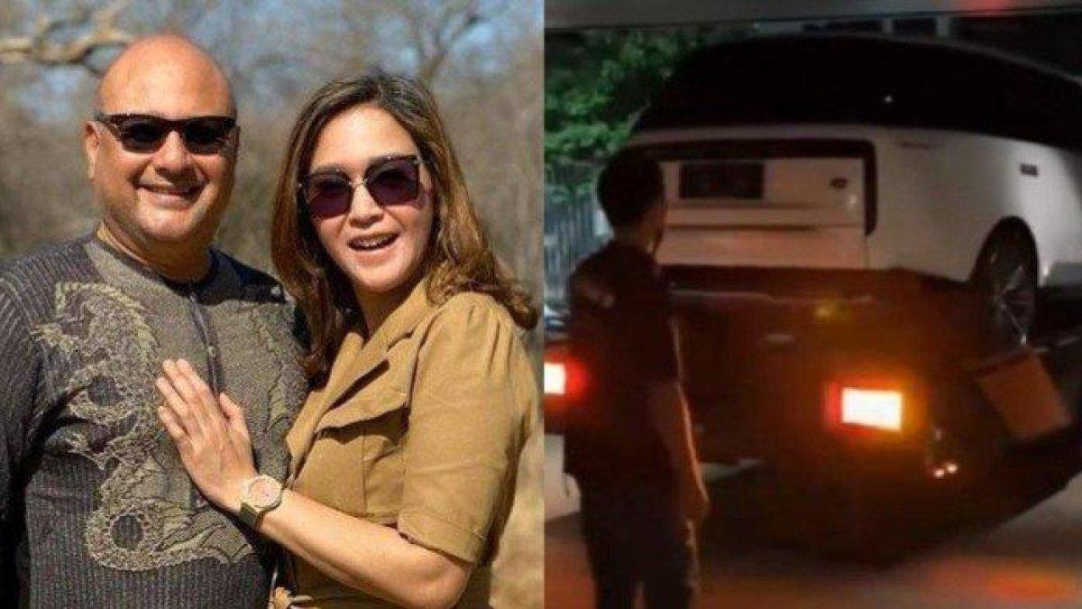 MOBIL BARU MAIA - Di tengah sibuknya Ahmad Dhani nyinyir masa lalu, Maia Estianty asyik pamer mobil baru seharga Rp6 miliar. Mobil tersebut dibelikan Irwan Mussry.